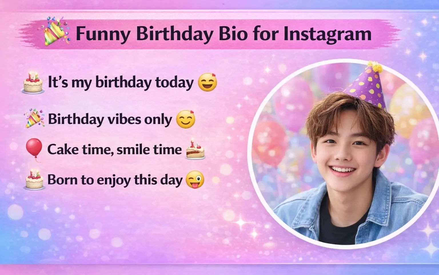 Birthday Bio for Instagram