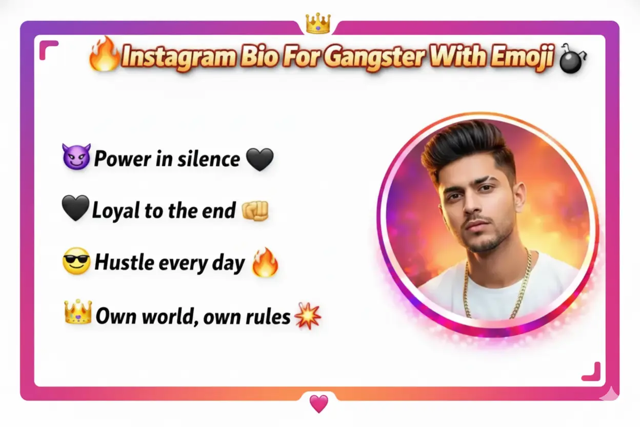 Instagram Bio For Gangster