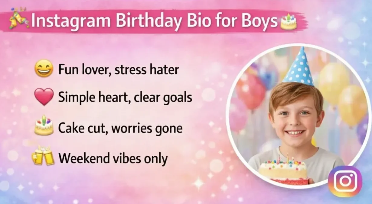 Birthday Bio for Instagram