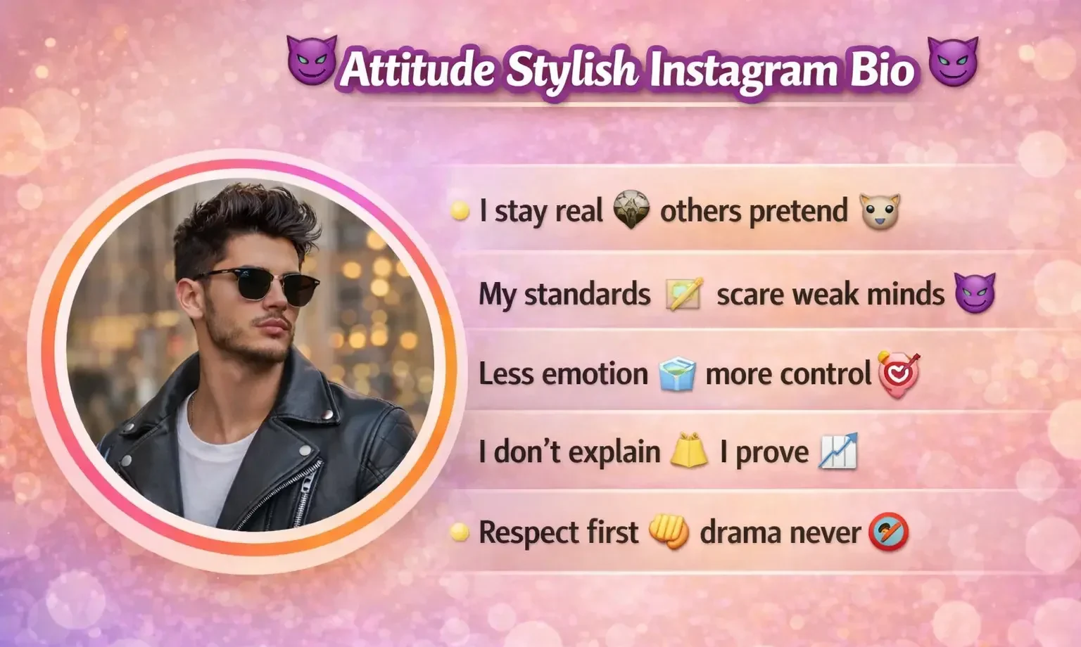 Stylish Instagram Bio