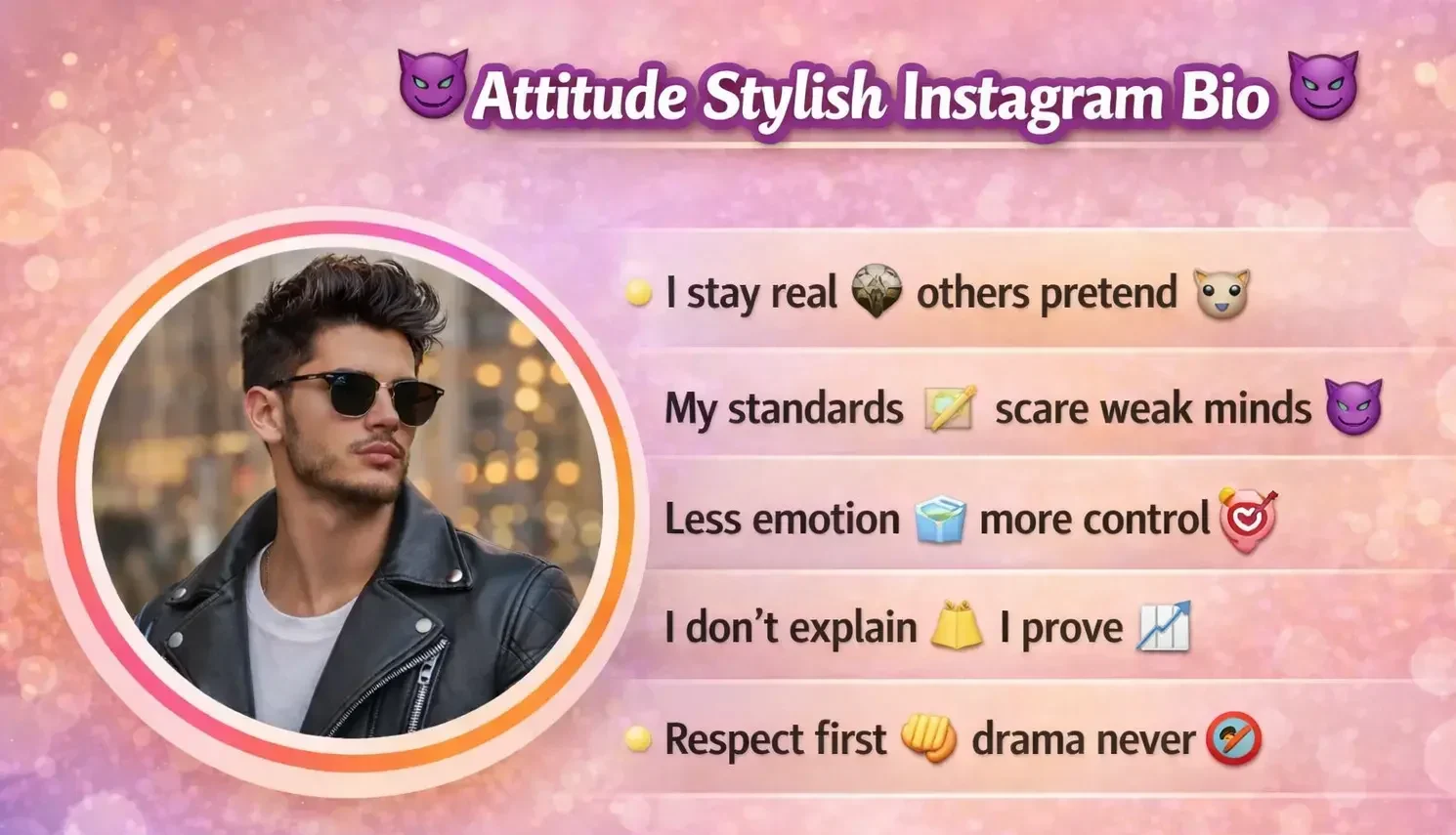 Stylish Instagram Bio