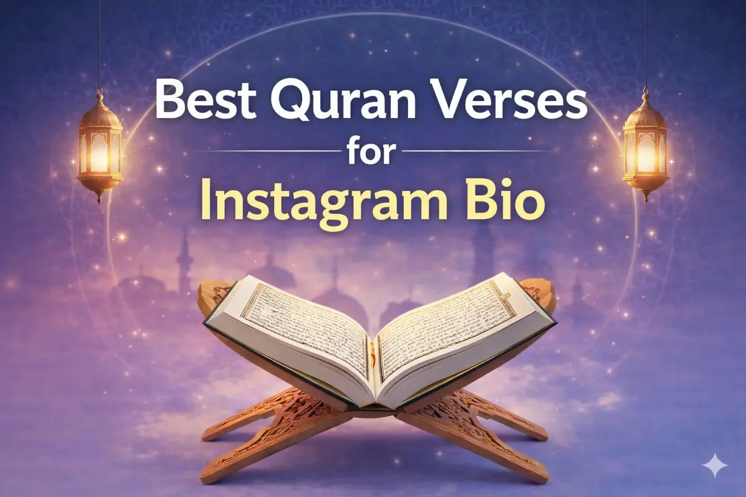 Quran Verses for Instagram Bio