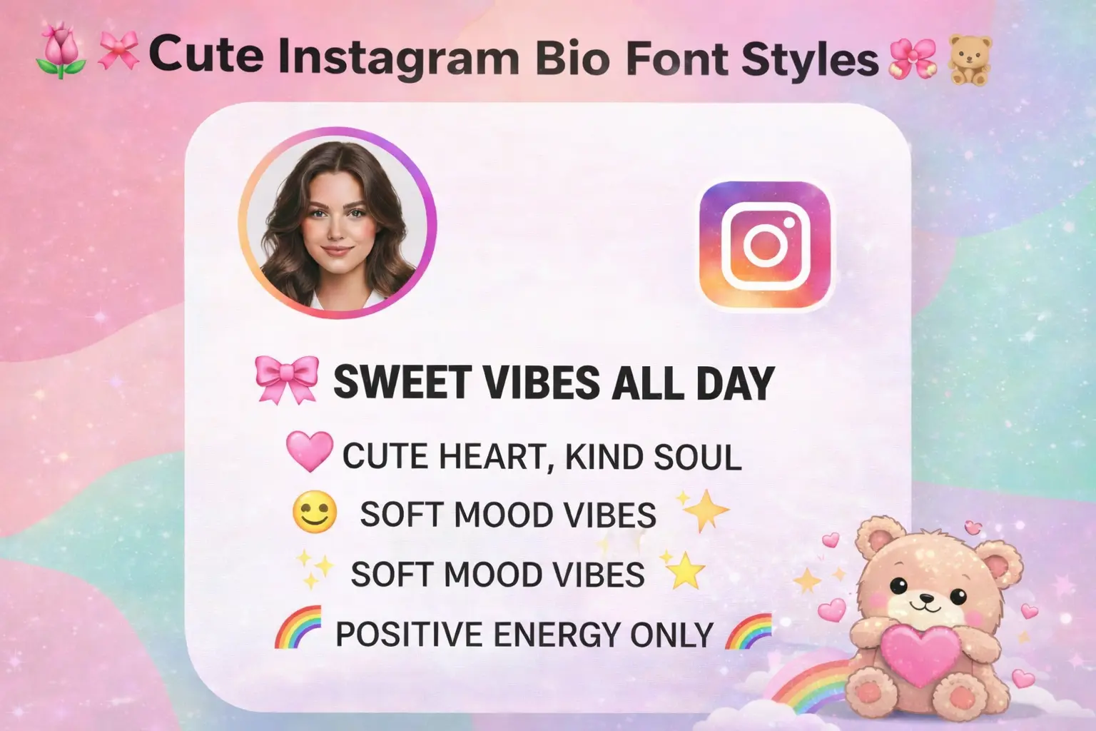 Instagram Bio Font Styles