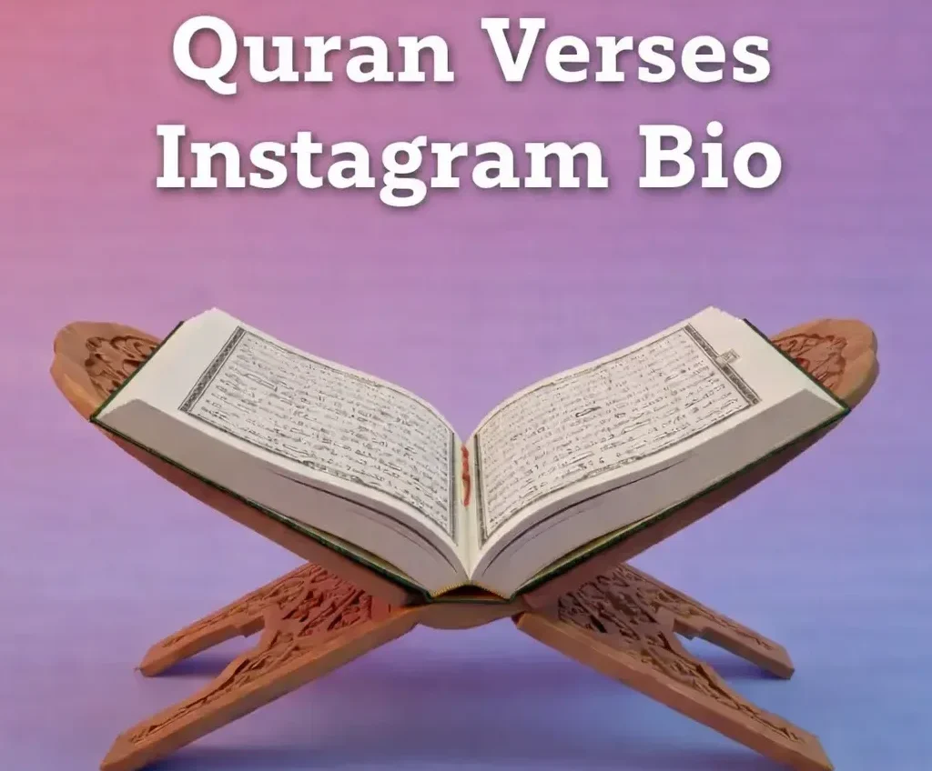 Quran Verses Instagram Bio