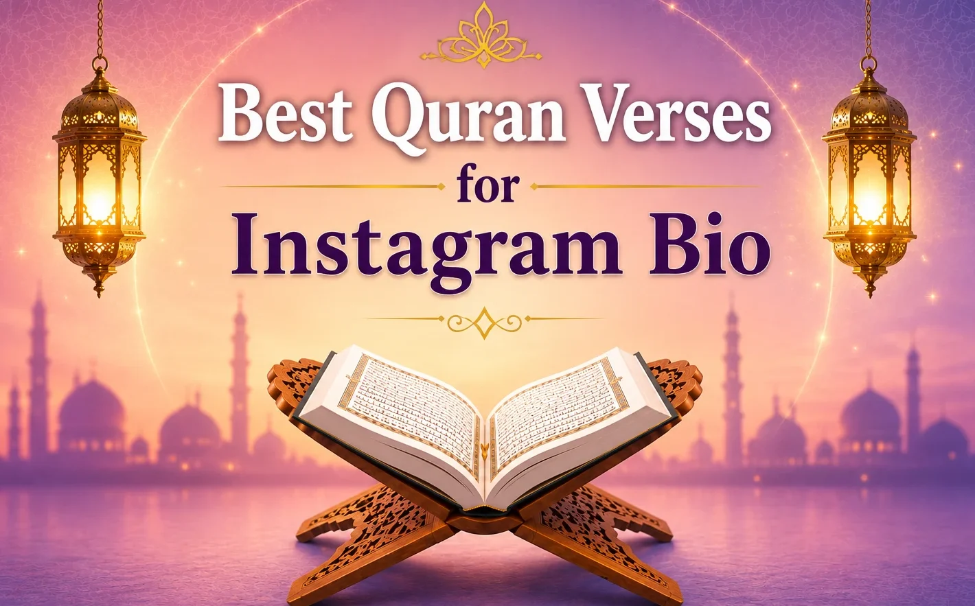 Quran Verses for Instagram Bio