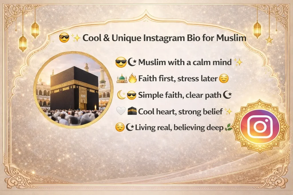 Instagram Bio for Muslim