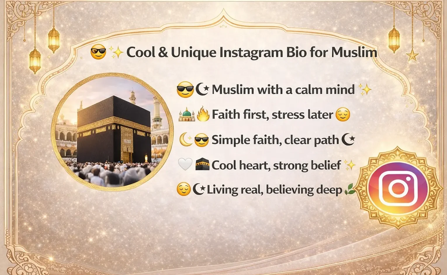 Islamic Bio for Instagram