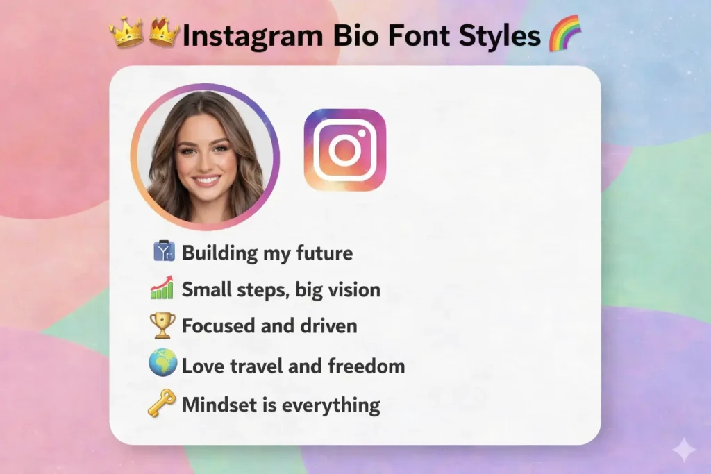 Instagram Bio Font Styles