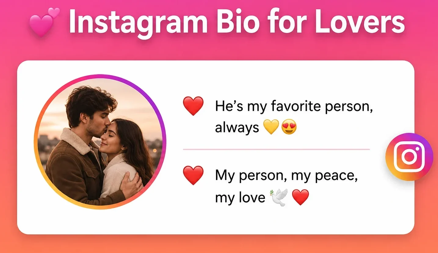 Love Bios for Instagram