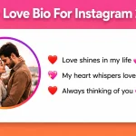 Love Bio For Instagram