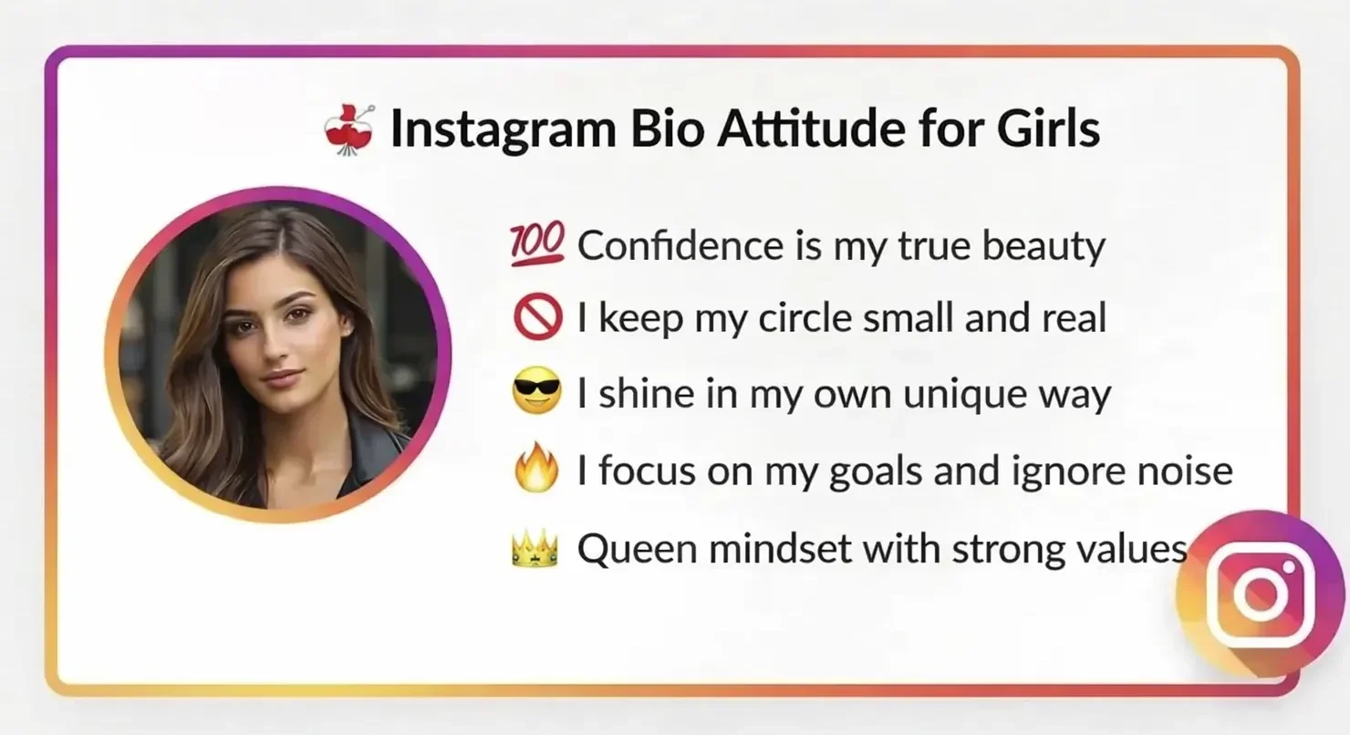 Instagram Bio Attitude