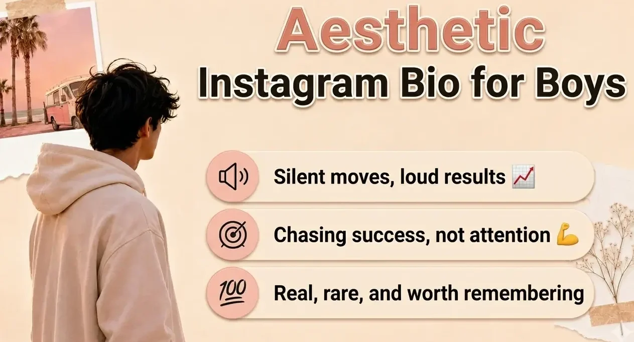 Aesthetic Instagram Bios