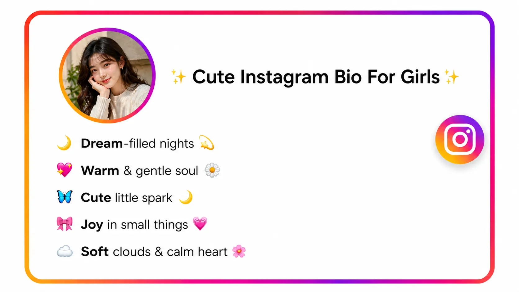 Instagram Bio For Girls