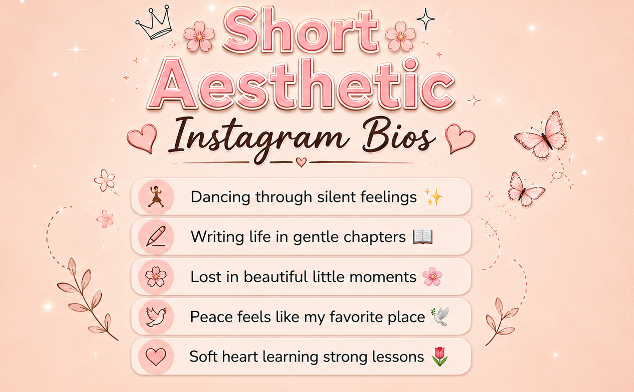Aesthetic Instagram Bios