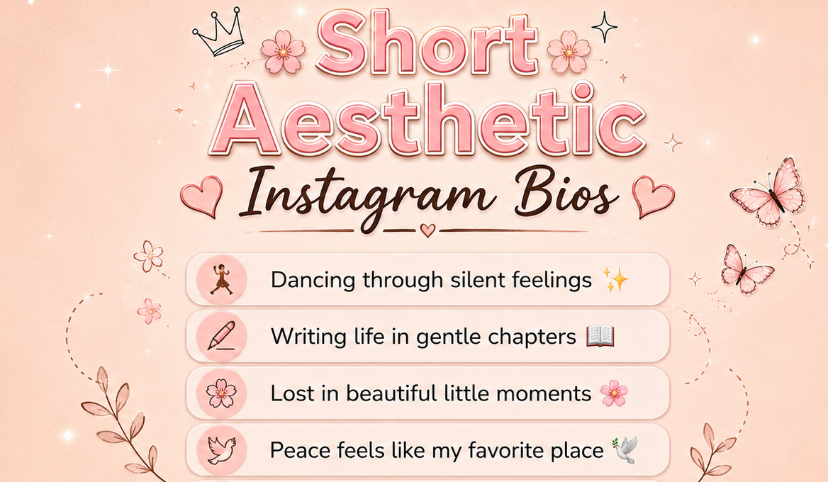 Aesthetic Instagram Bios
