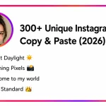Unique Instagram Bio Ideas