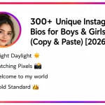 Unique Instagram Bios